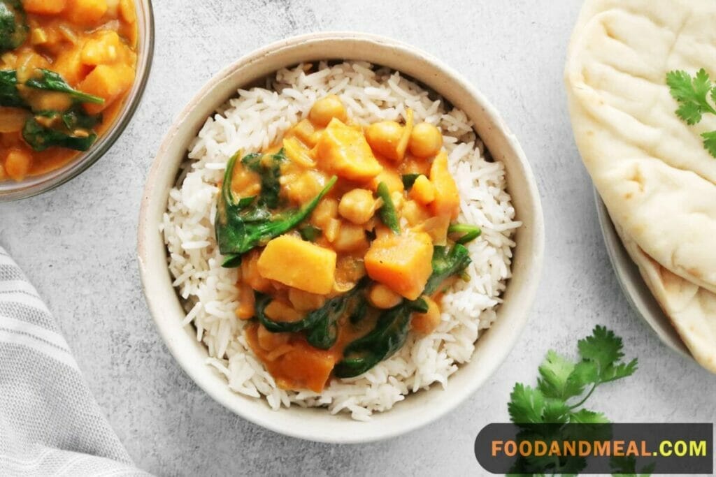 Indulge In Richness: Thai Pumpkin And Sweet Potato Curry 3