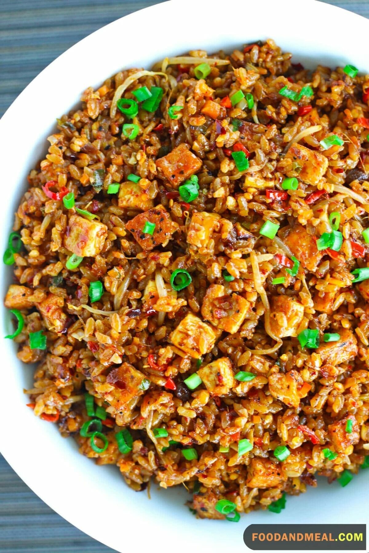 Thai Tofu Fried Rice