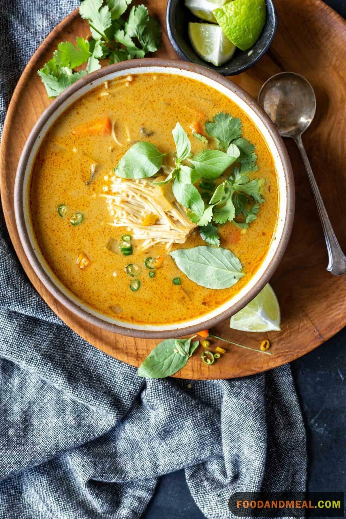 Thai Pumpkin And Coconut Curry.