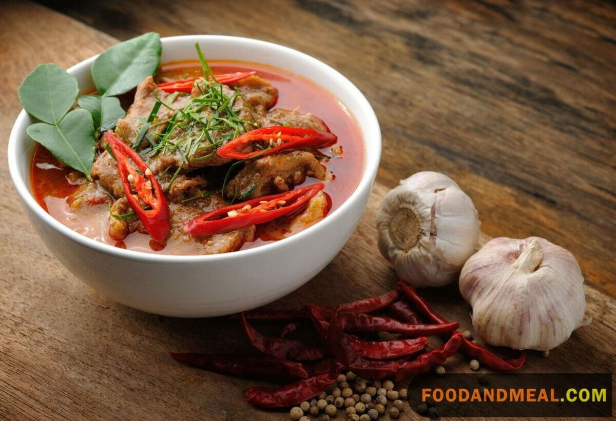 Thai Red Beef Curry