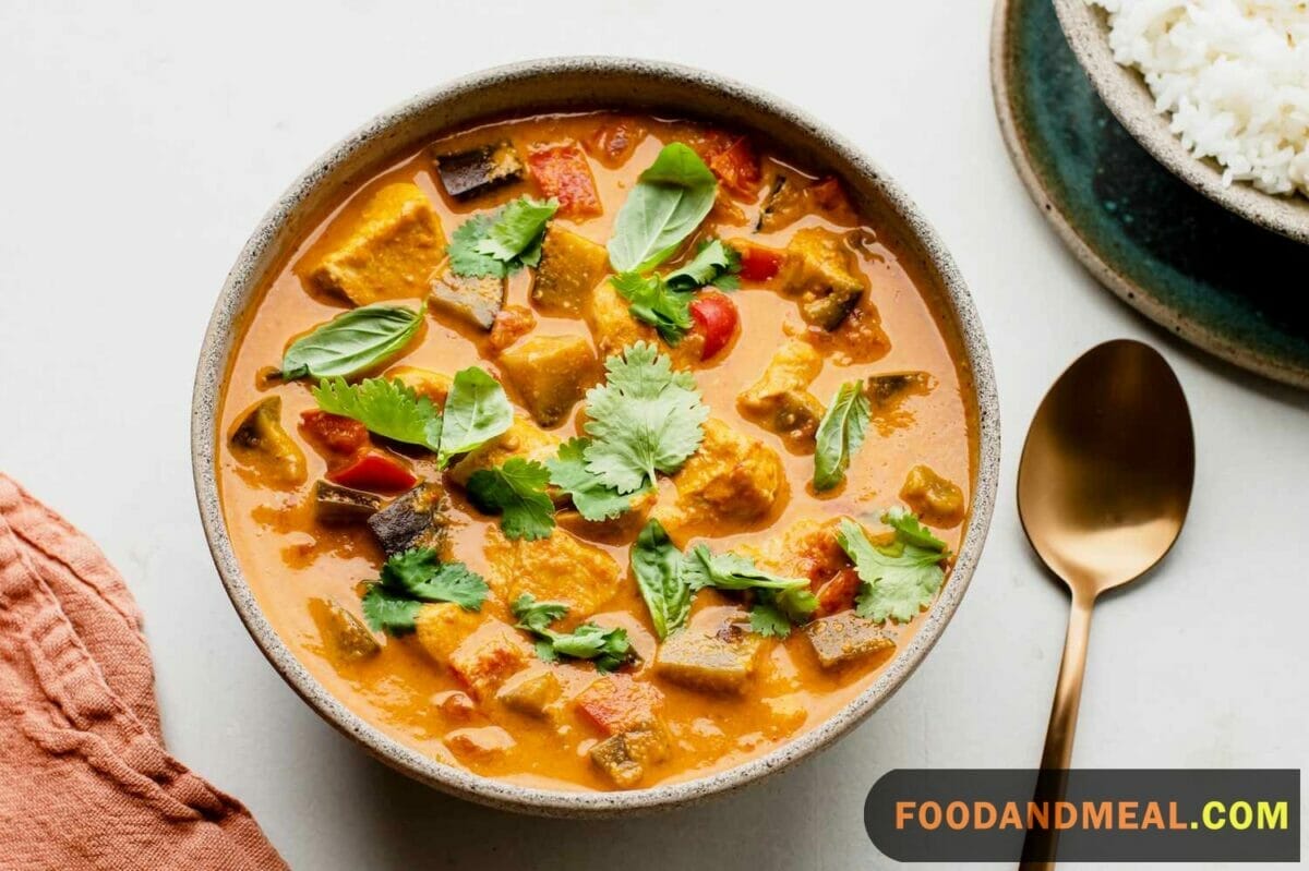 Thai Coconut Curry.