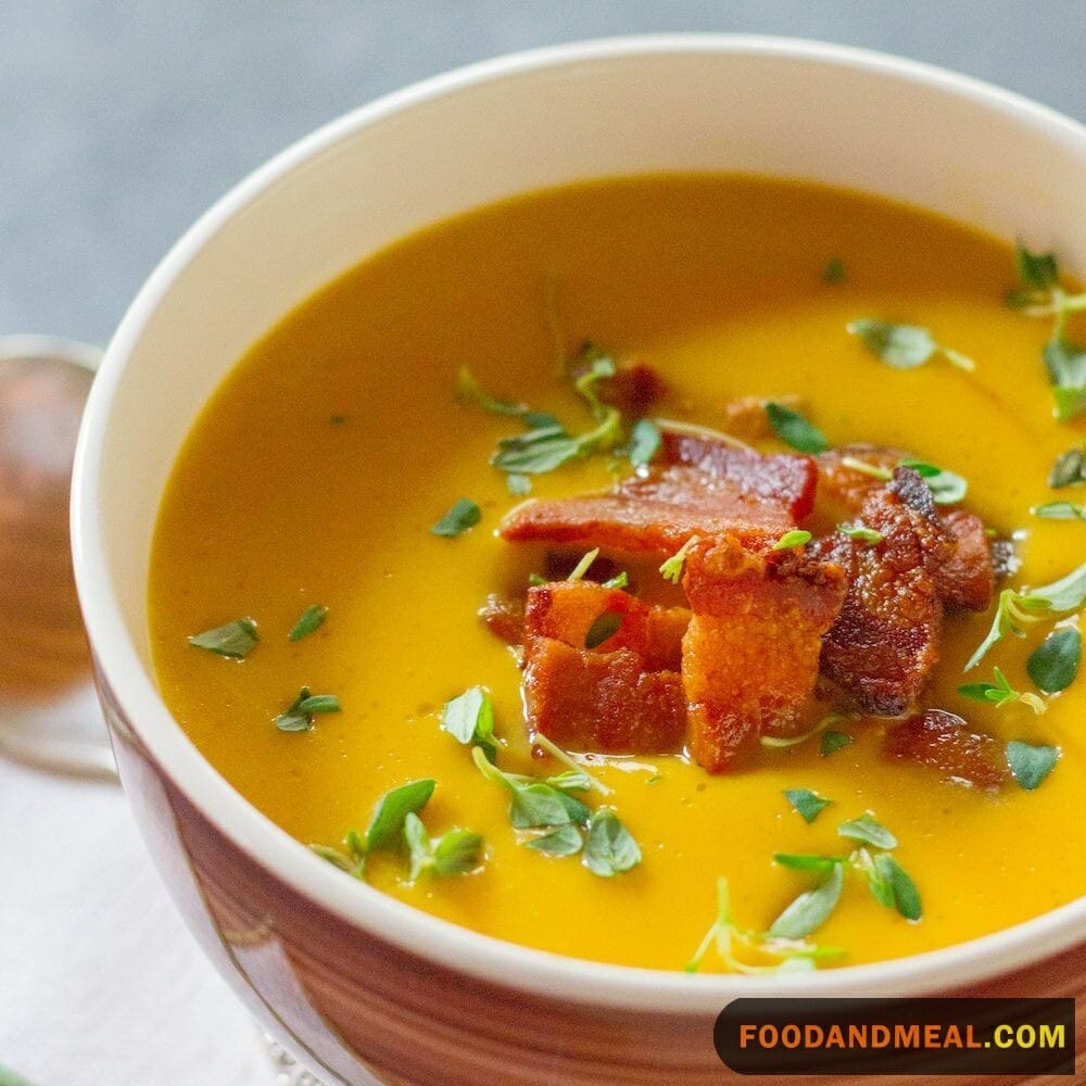 Thai Pumpkin And Vegetable Soup