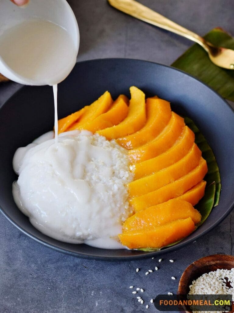 Savoring Thai Mango Sticky Rice: A Tropical Delight At Home 1