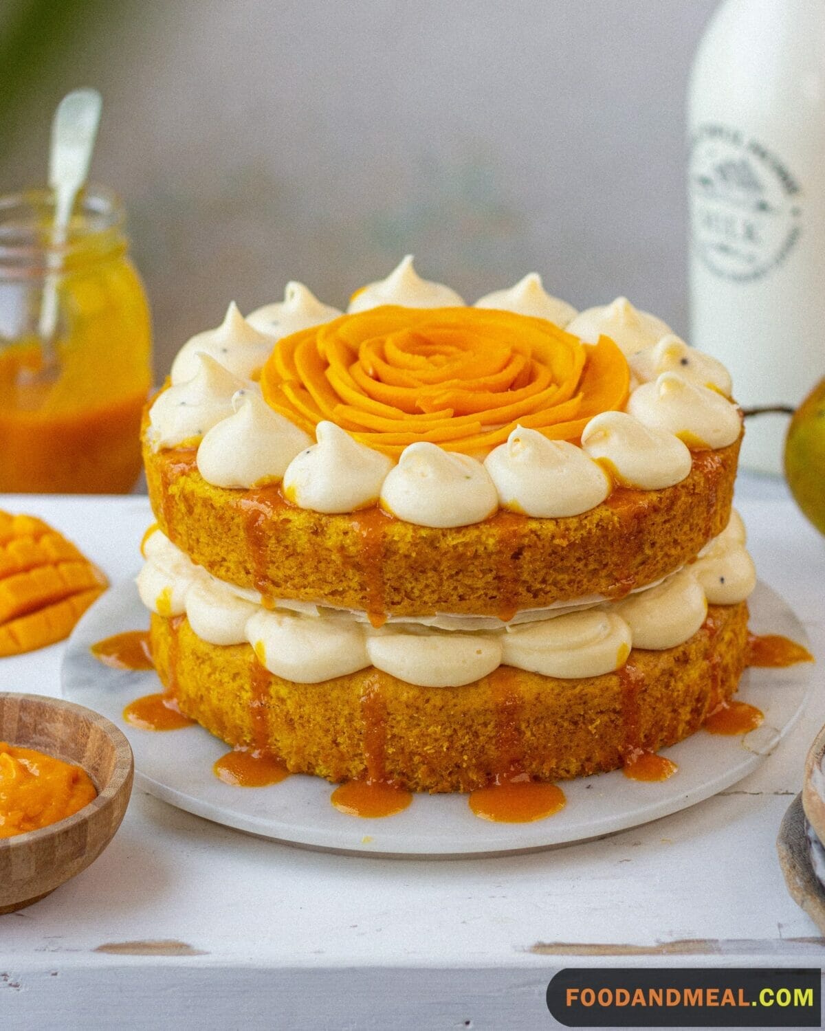 Thai Mango Cake