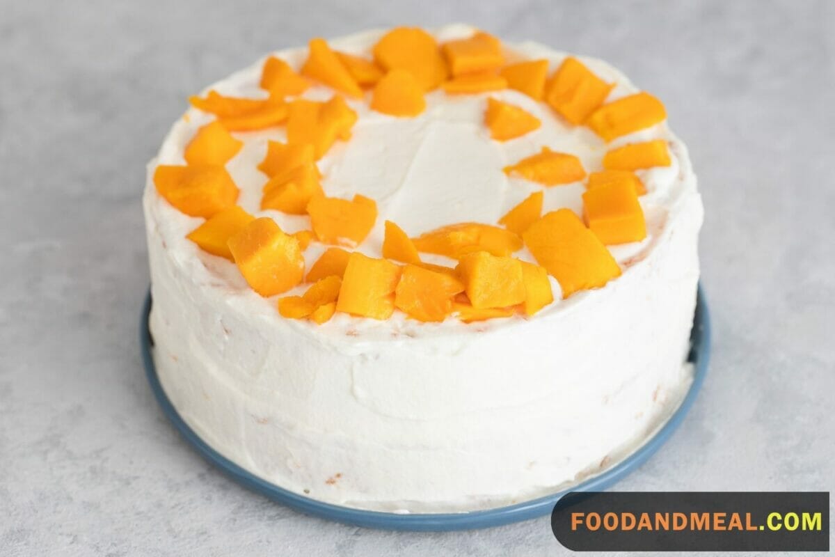 Thai Mango Cake