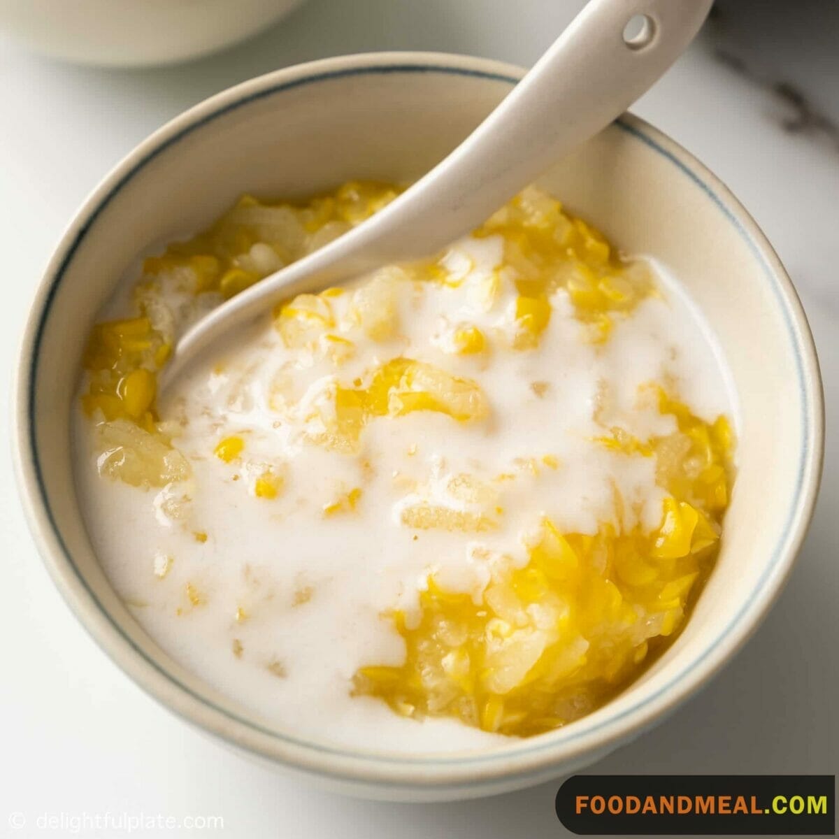 Thai Sweet Corn Pudding