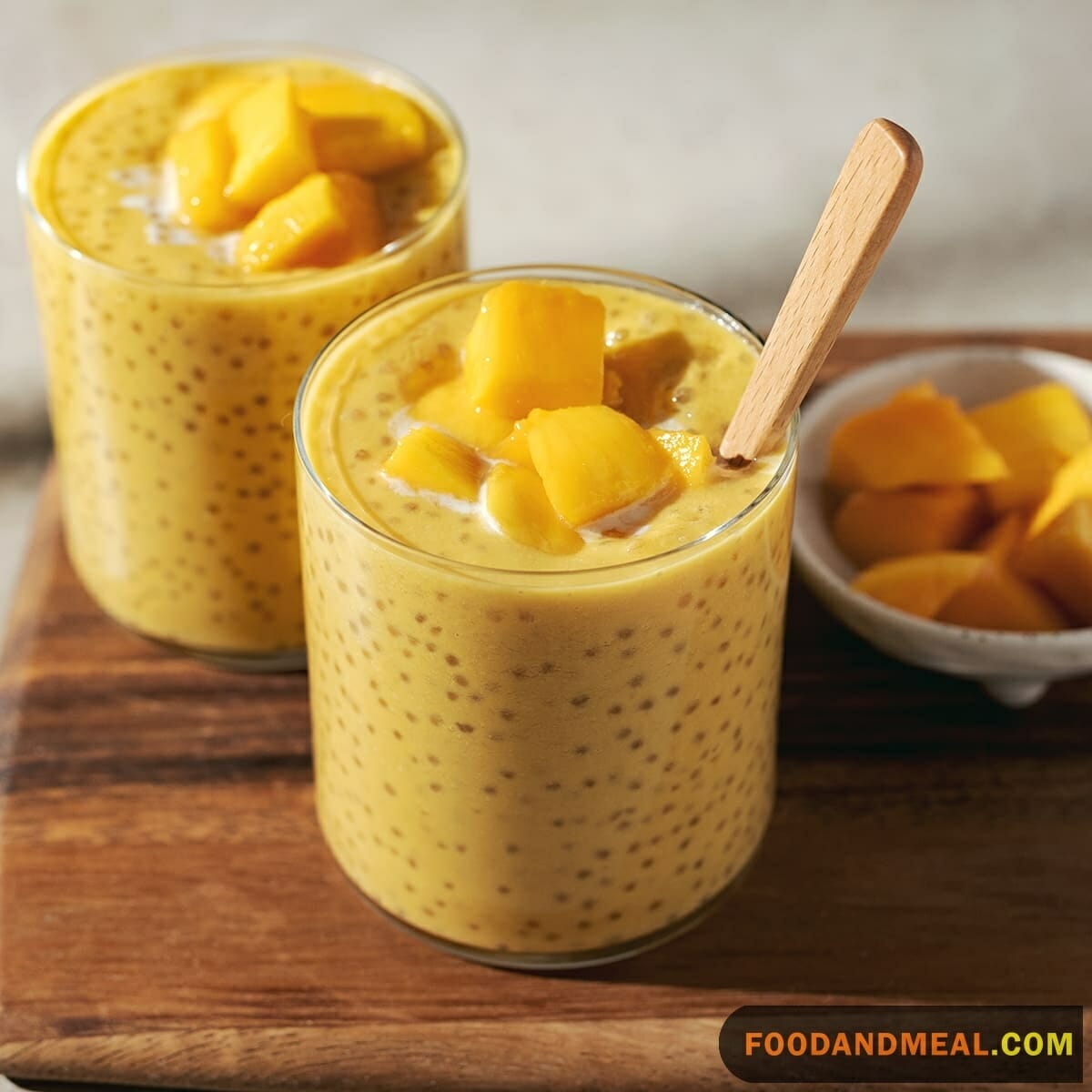 Thai Mango Tapioca Pudding