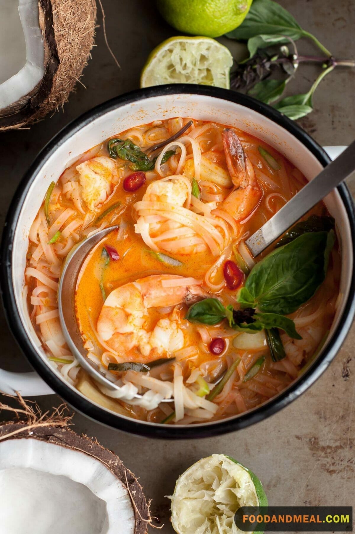 Thai Prawn And Coconut Soup