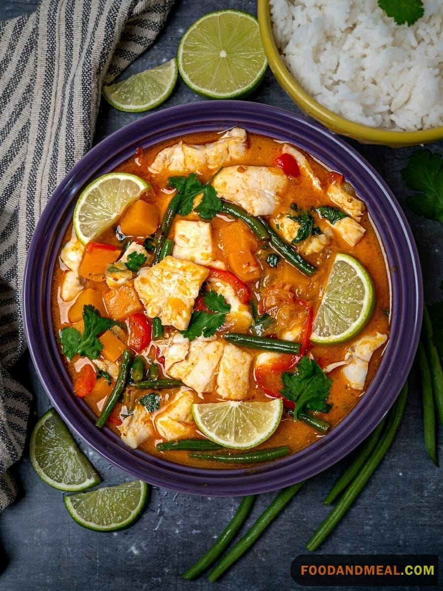 Thai Fish Broth With Vegetables