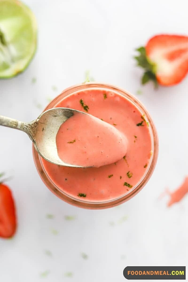 Elevate Your Salads With An Easy Strawberry Dressing 3