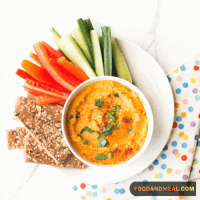 Blending Brilliance: Tomato Chickpeas Hummus Recipe 1