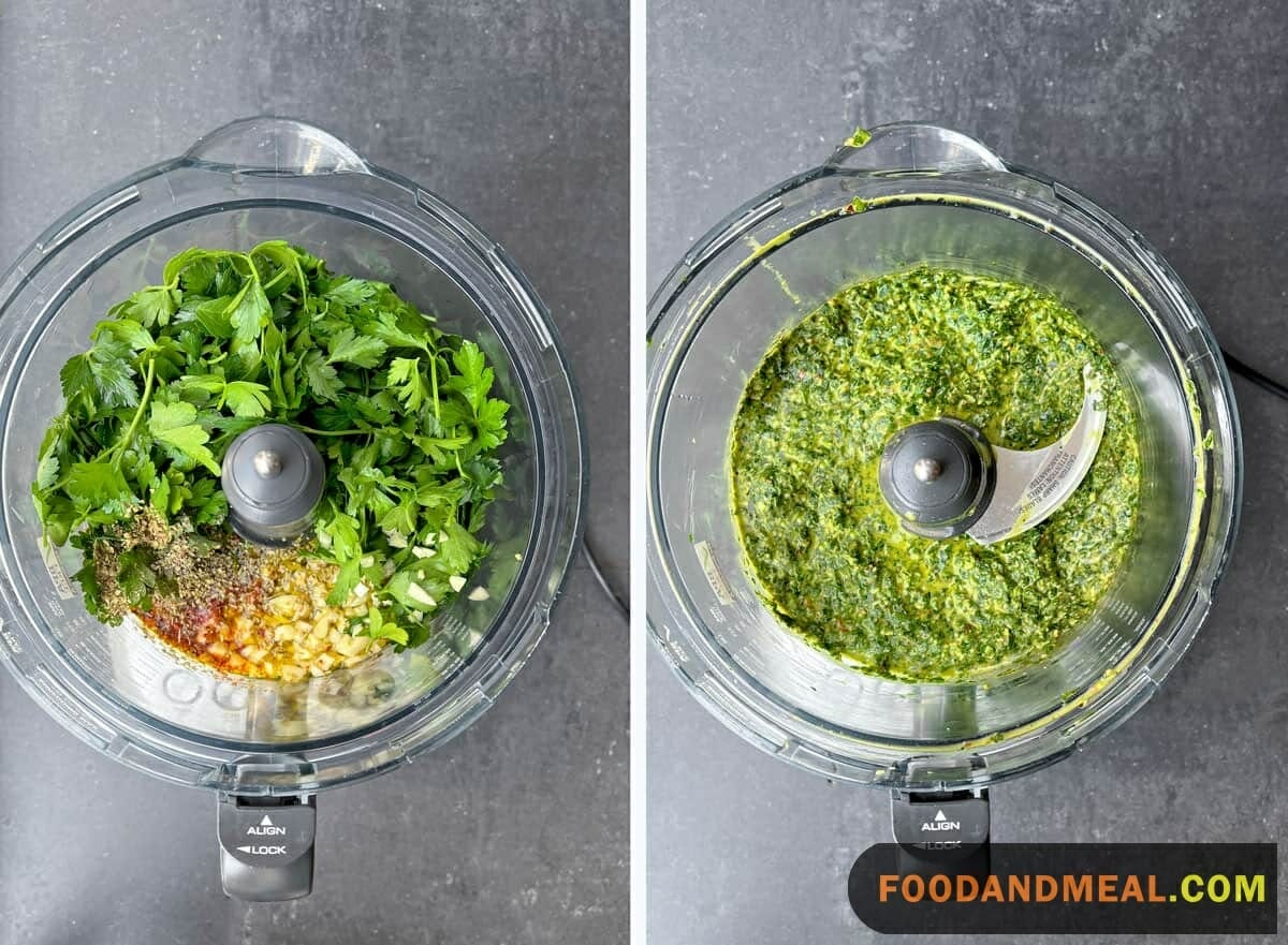 Chimichurri Sauce By Blender