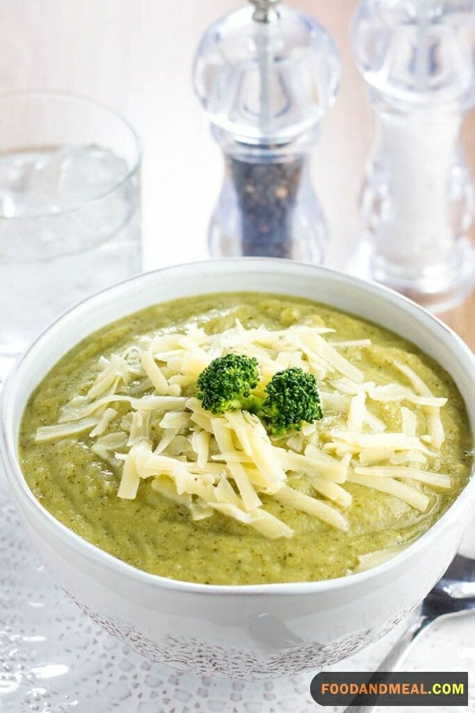 Creamy Broccoli Soup - A Nourishing Delight 6 Broccoli Soup By Blender