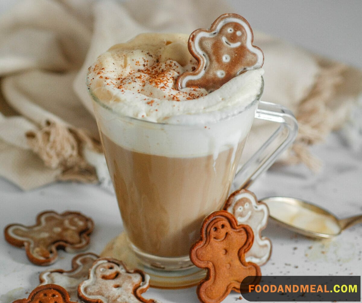 Christmas Gingerbread Latte