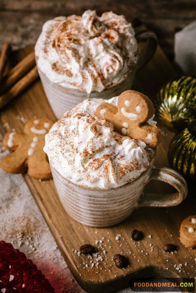 Warm Up Your Holidays With A Festive Christmas Gingerbread Latte 1