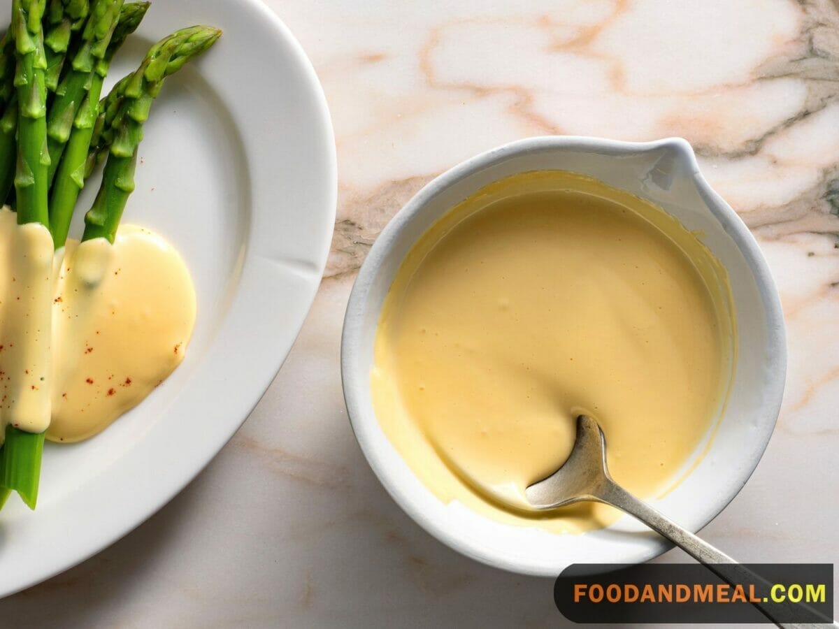 Blending Hollandaise Sauce 