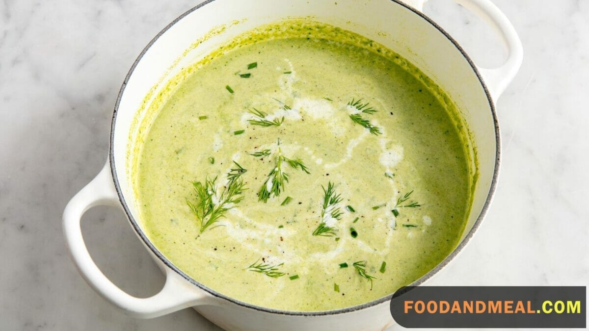 Creamy Asparagus Soup By Blender