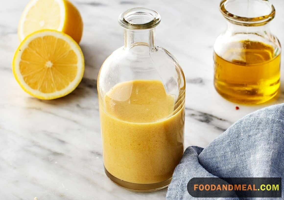 Honey Mustard Dressing By Blender