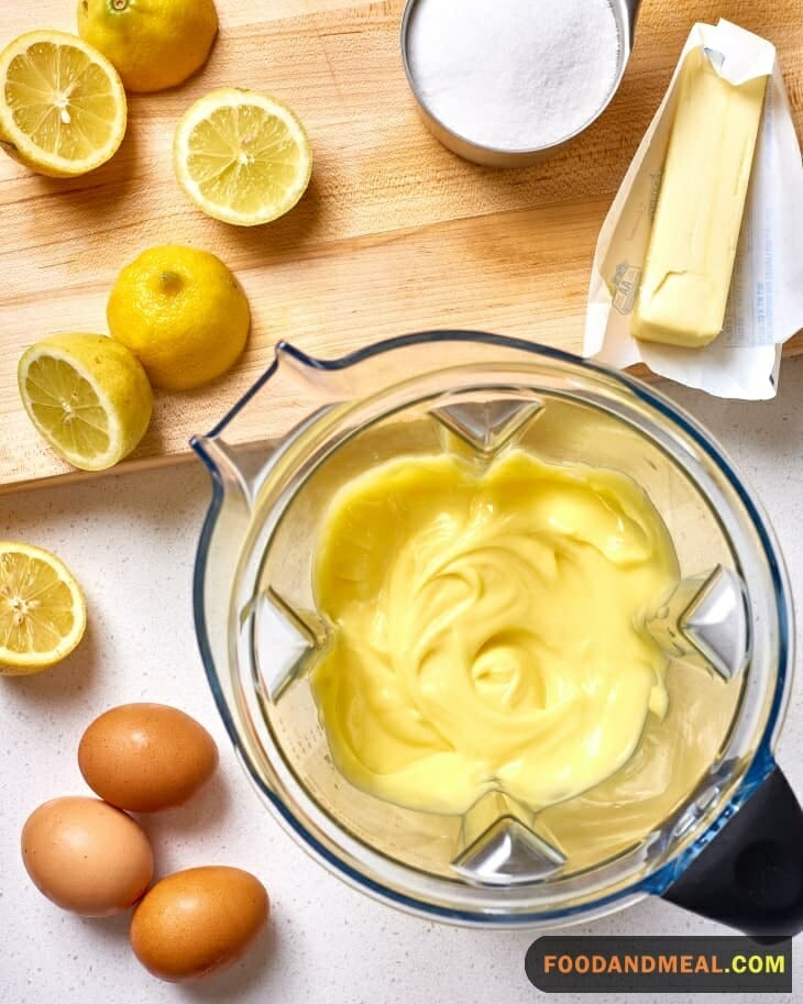 Lemon Curd By Blender