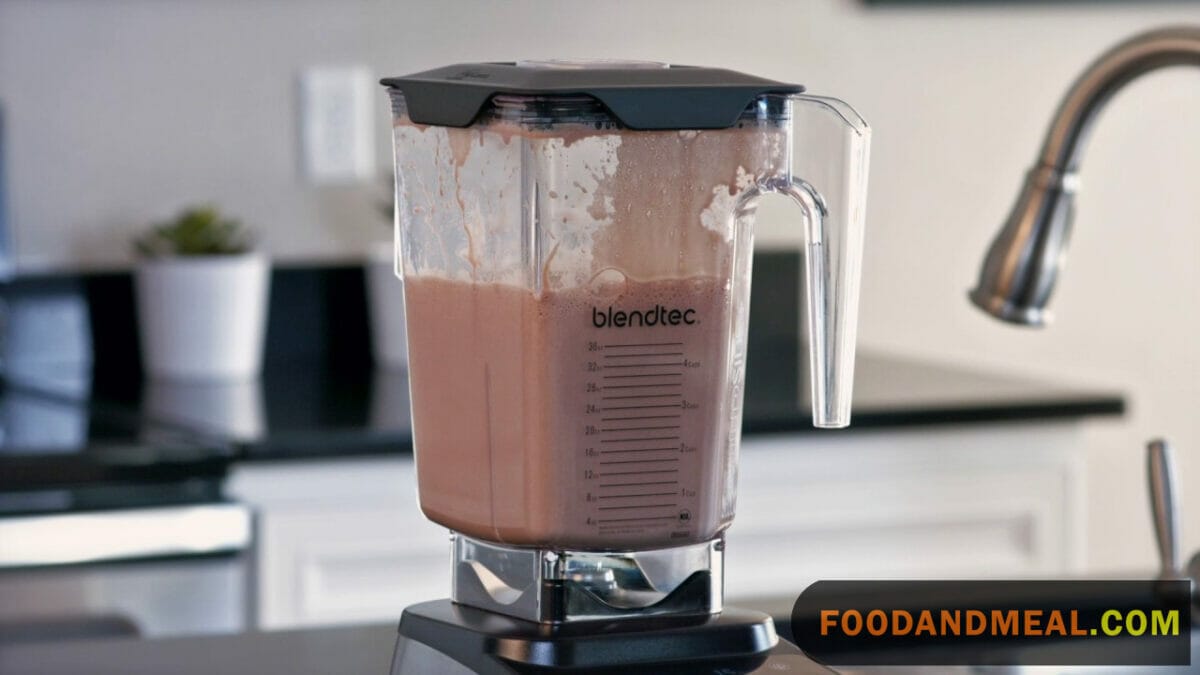 Blending Chocolate Mousse 