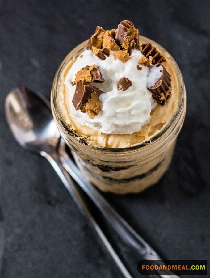 Blending Peanut Butter Mousse