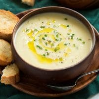 Creamy Potato Leek Soup - Comfort In A Bowl 1