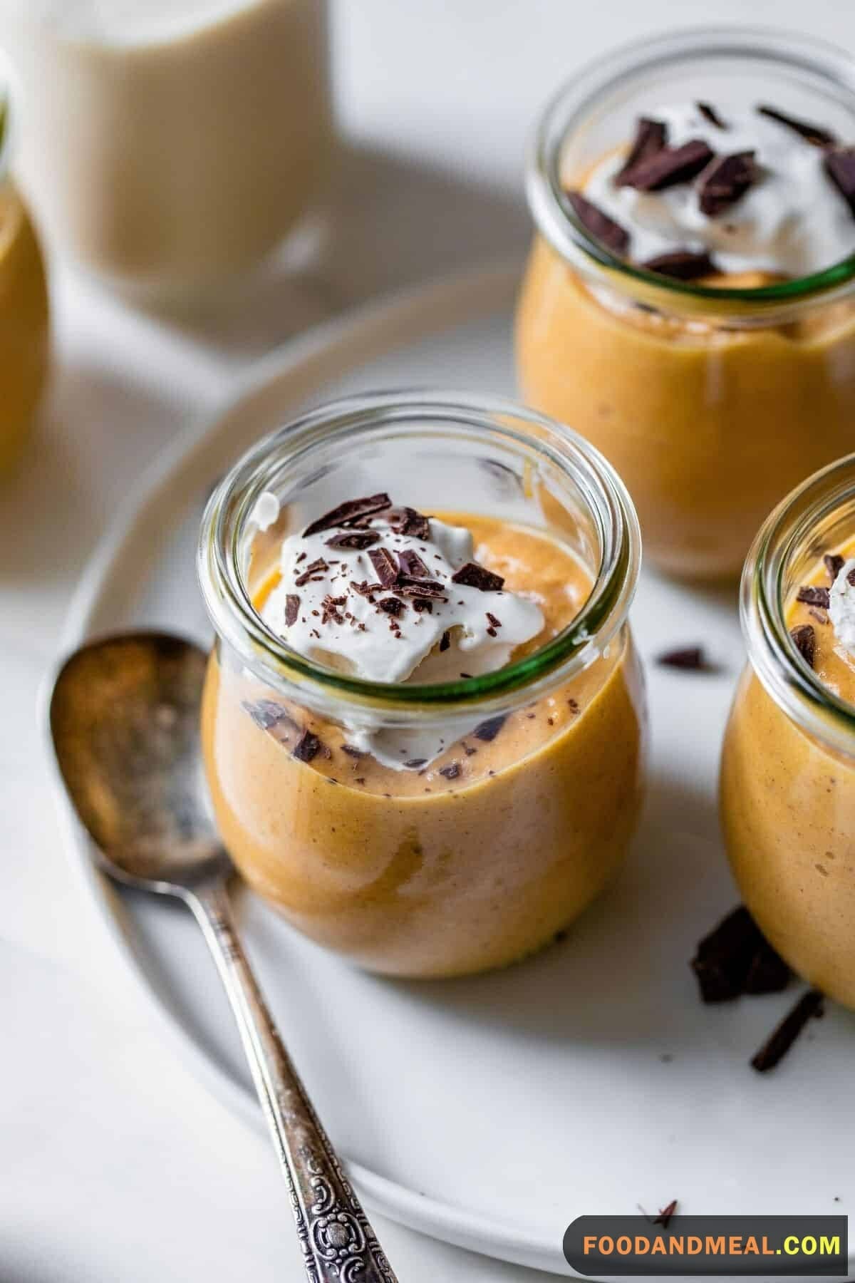 Blending Easy Pumpkin Mousse