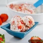 Captivating Fusion: Fresh Strawberry Cheesecake Ice Cream Magic 8