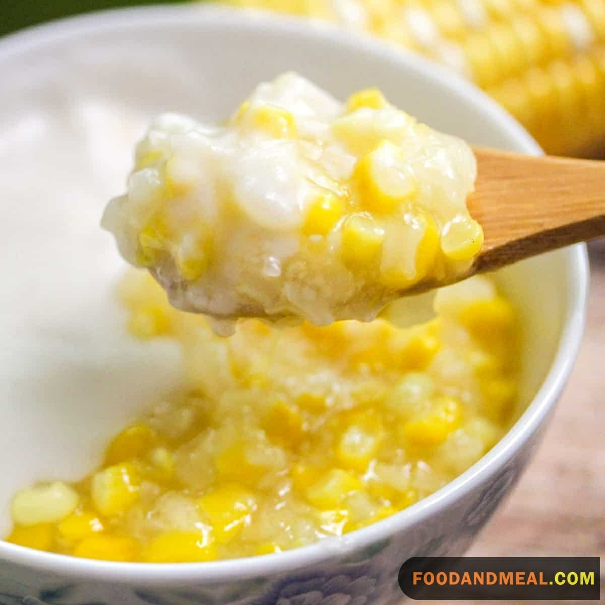 Thai Sweet Corn Pudding