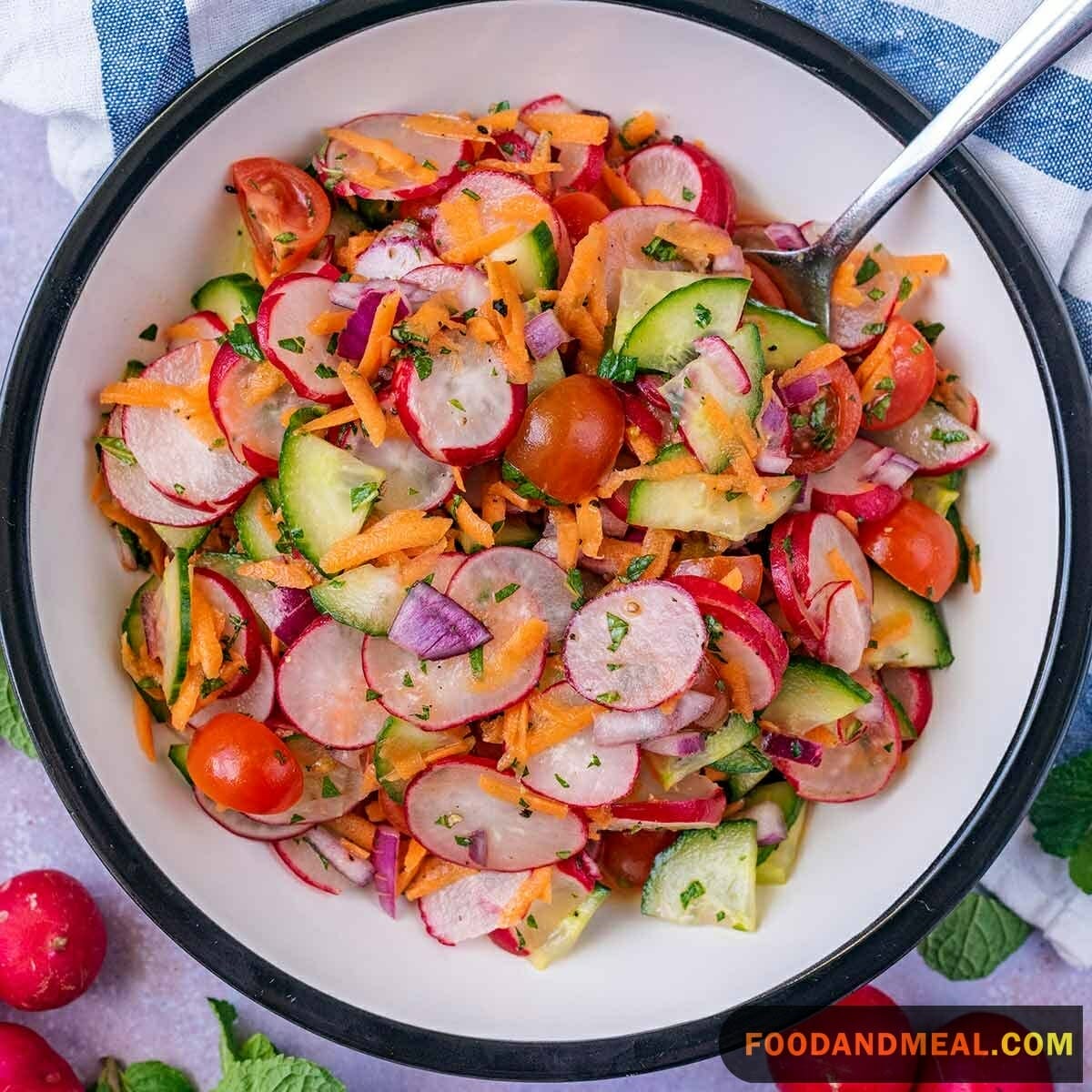 Thai Carrot And Radish Salad 