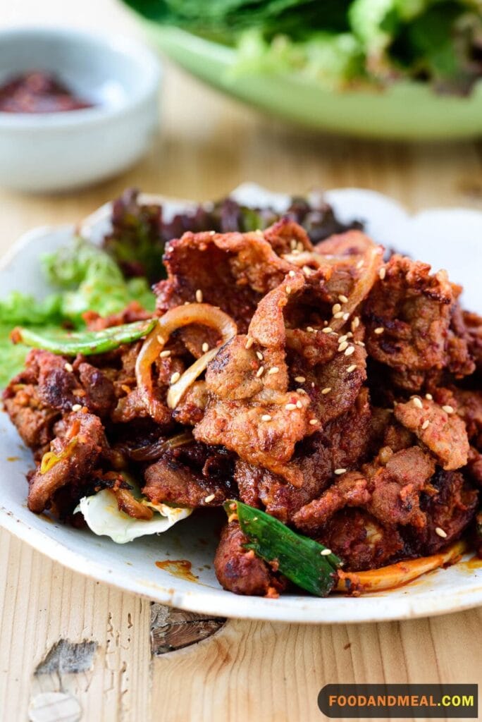 Savor The Spice: Spicy Sliced Pork Korean Recipe 2