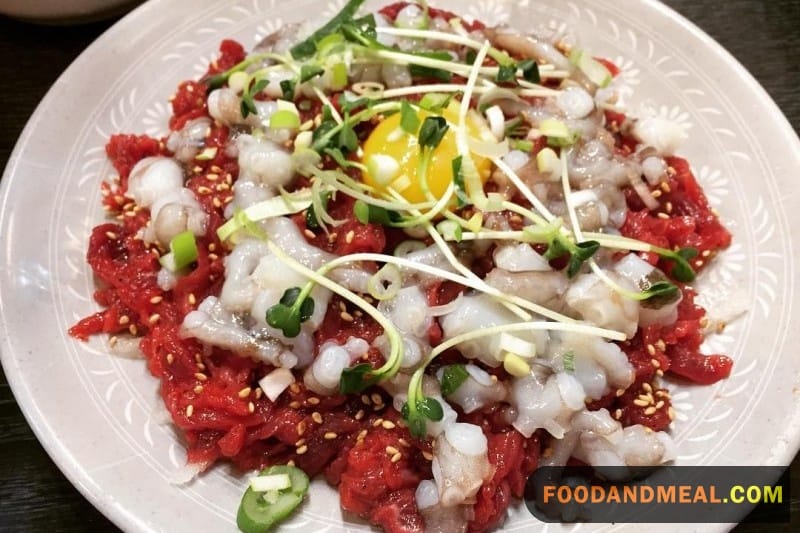 Korean-Style Beef Tartare