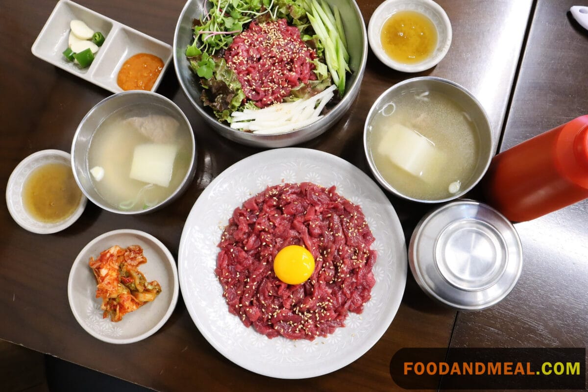 Korean-Style Beef Tartare