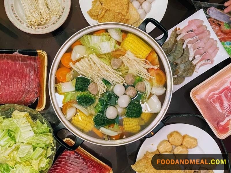 Veggie Beef Hot Pot