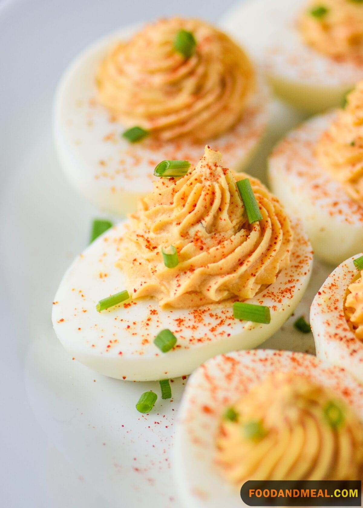 Buffalo Blue Cheese Deviled Eggs