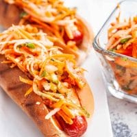 Korean Delight: Kimchi Hot Dogs That Pack A Spicy Punch 1