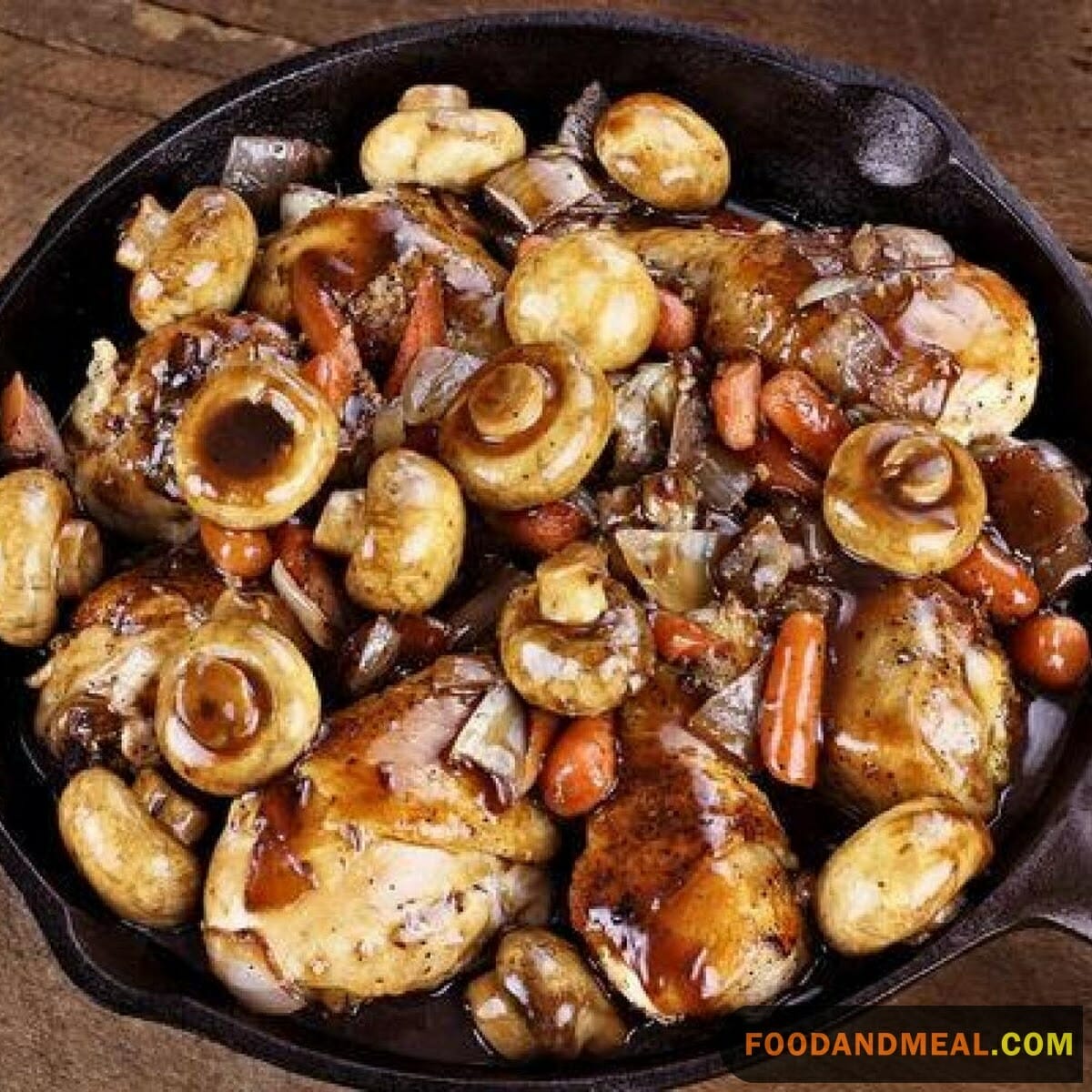 Stewed Chicken With Mushroom