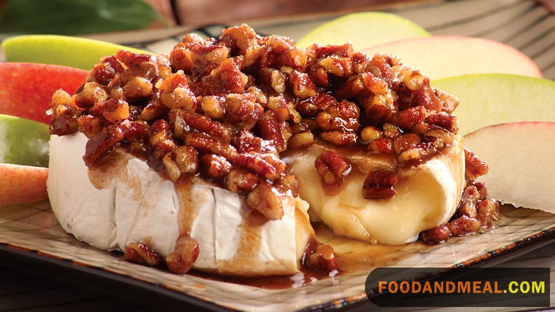 Honey Nut Baked Brie Bloomin’ Apples