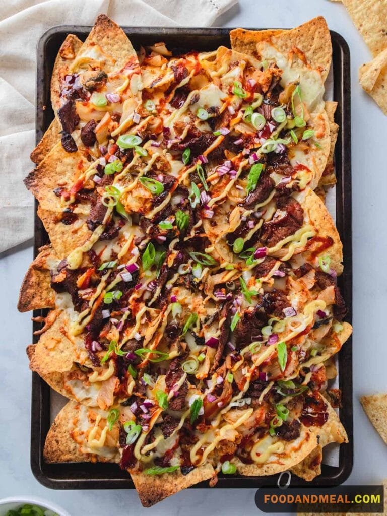 Savor The Fusion: Kimchi Bulgogi Nachos Recipe 1