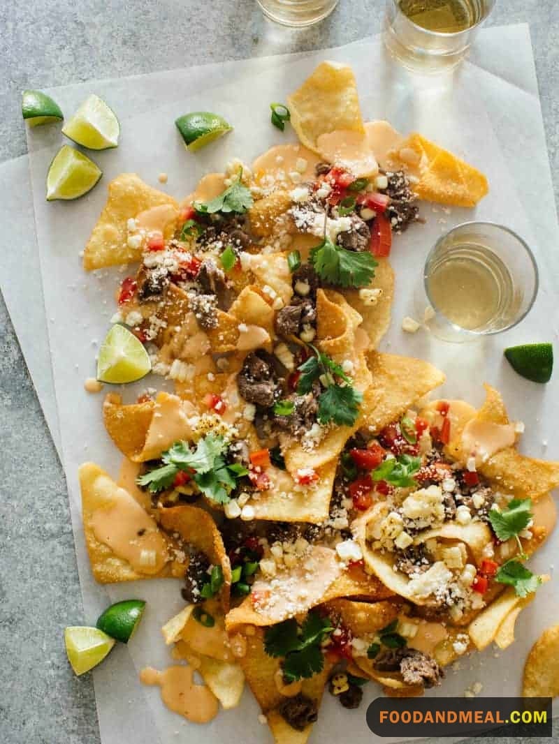 Kimchi Bulgogi Nachos