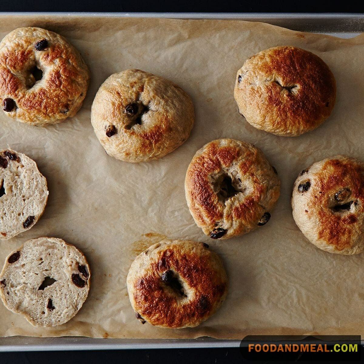 Cinnamon Raisin Bagels 