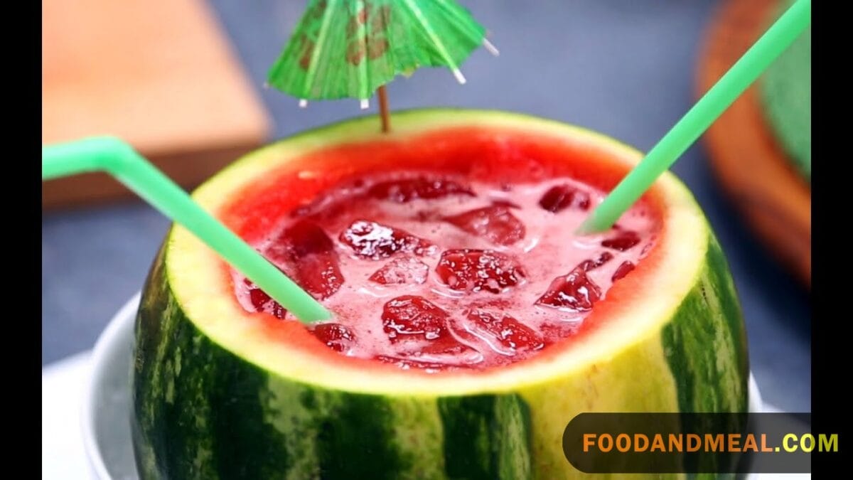 Watermelon Soju Cocktail