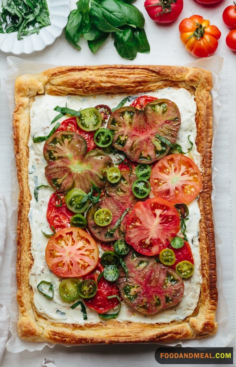 Tomato Ricotta Tart