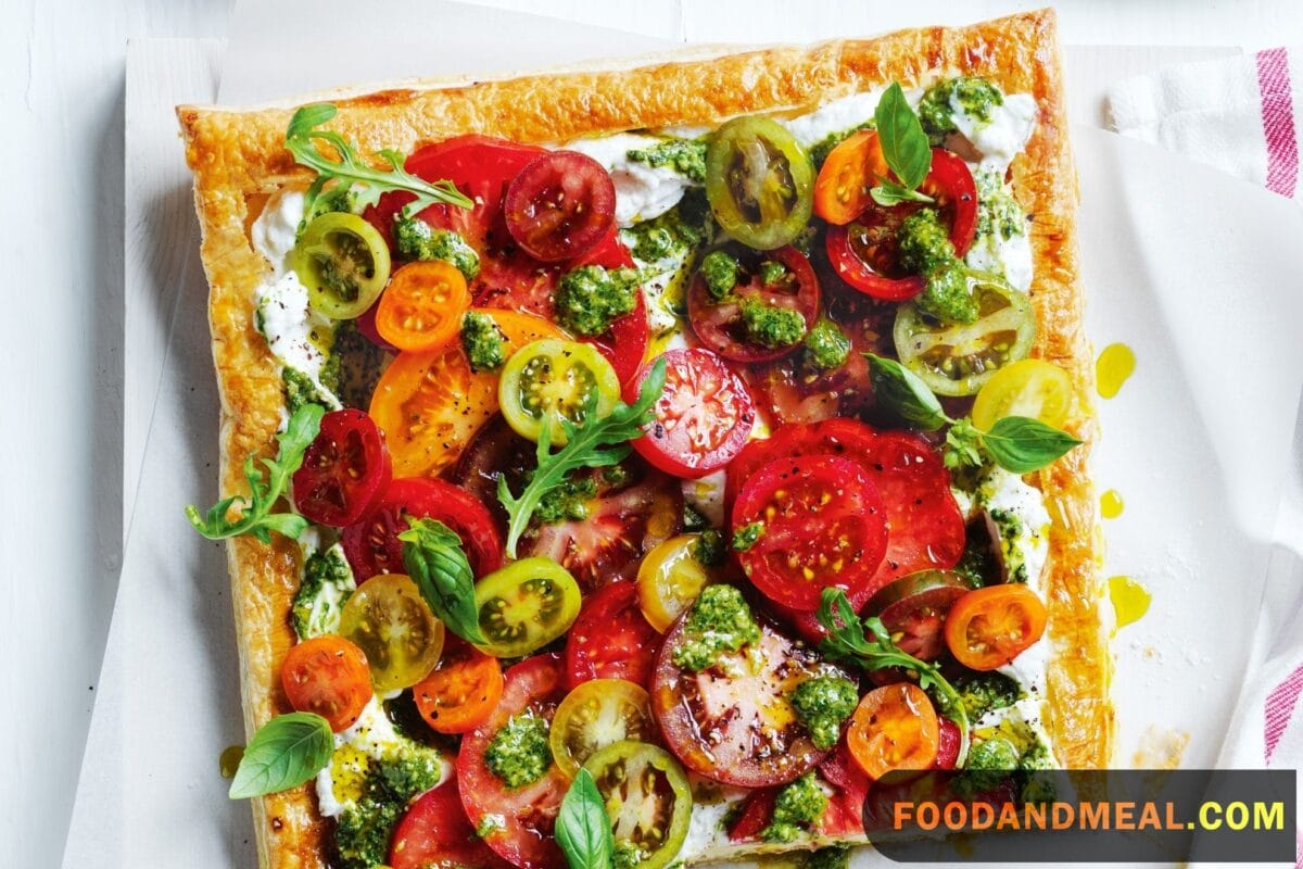 Tomato Ricotta Tart