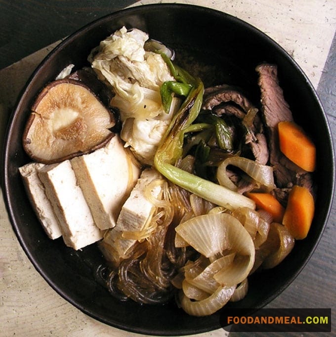Tofu Beef Hot Pot