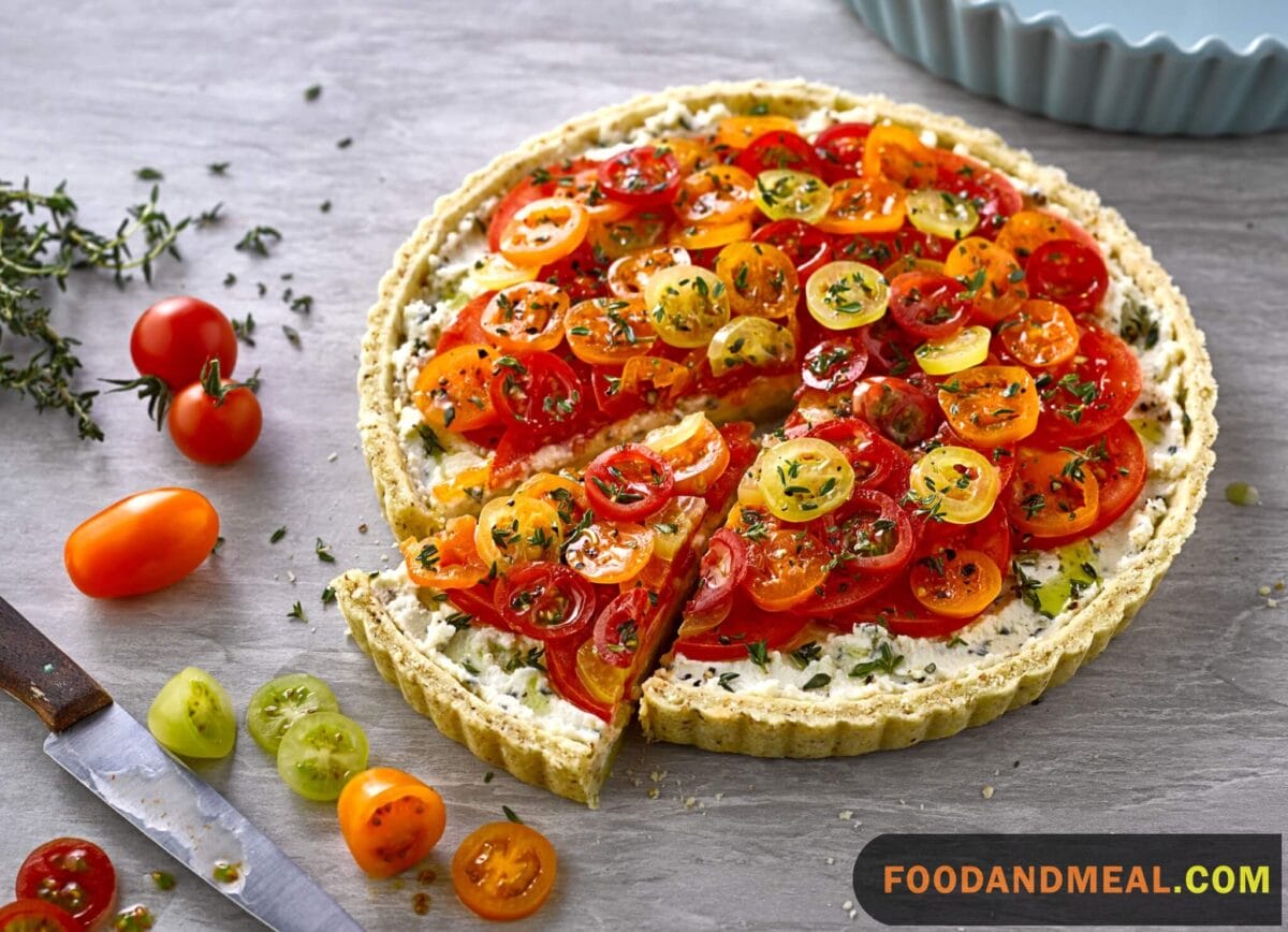 Tomato Ricotta Tart