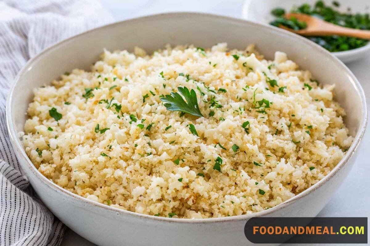 Cauliflower Rice