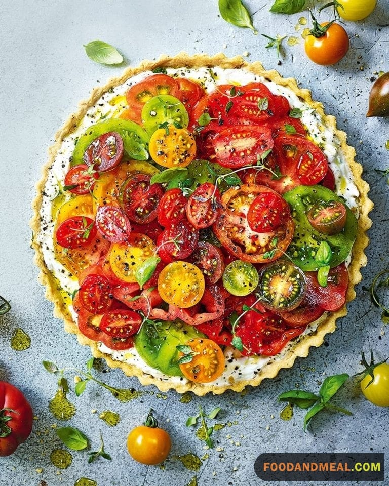 Tomato Ricotta Tart