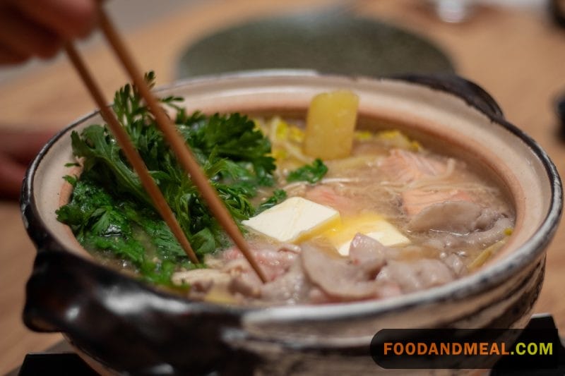 Pork Miso Hot Pot.