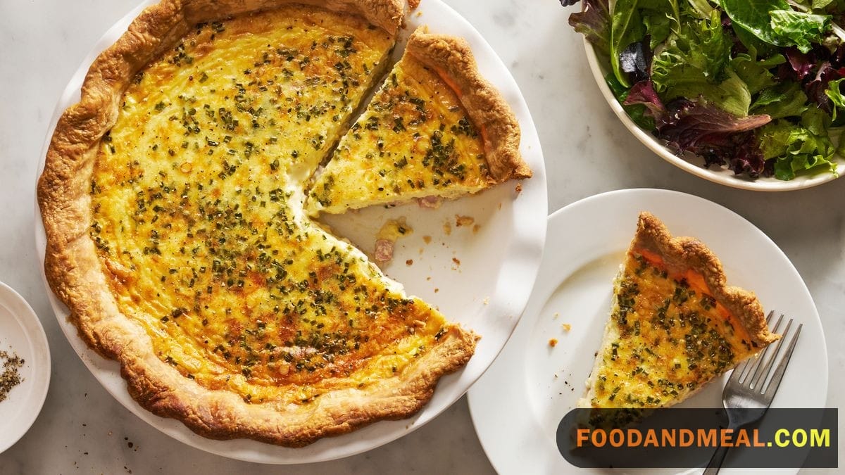 Turkey Crustless Quiche